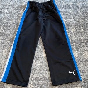 Boy’s Black, Blue, & White Puma Pants Size 5